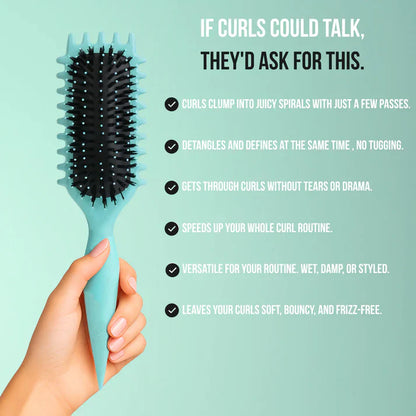 cartelo CURL BRUSH