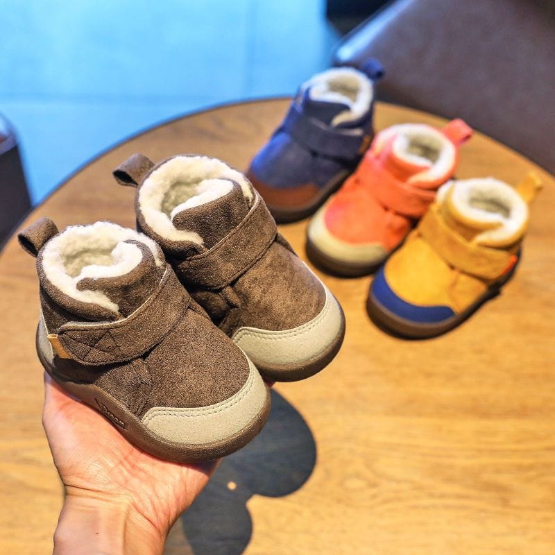 Cartelo™ Infant Winter Boots – Plush and Soft Sole Baby Snow Shoes