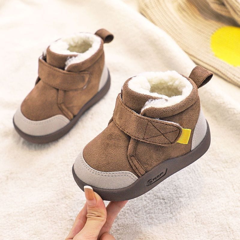 Cartelo™ Infant Winter Boots – Plush and Soft Sole Baby Snow Shoes