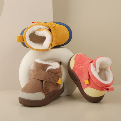 Cartelo™ Infant Winter Boots – Plush and Soft Sole Baby Snow Shoes
