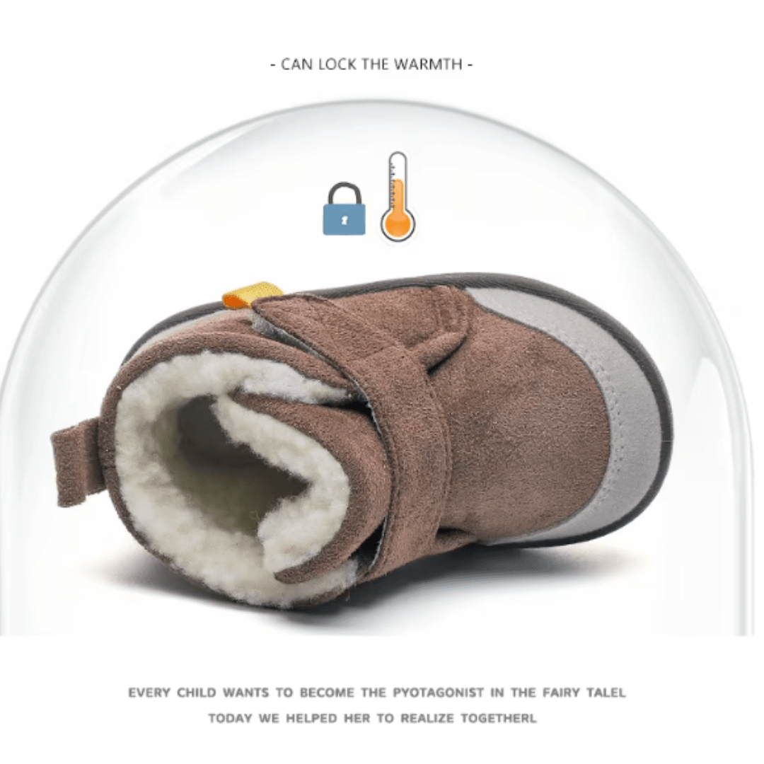 Cartelo™ Infant Winter Boots – Plush and Soft Sole Baby Snow Shoes